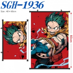 My Hero Academia Anime digital printed pole style hanging picture Wall Scroll 40x60cm