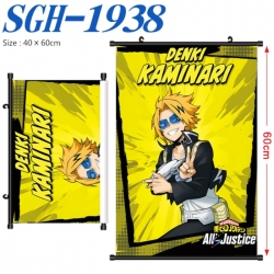 My Hero Academia Anime digital printed pole style hanging picture Wall Scroll 40x60cm