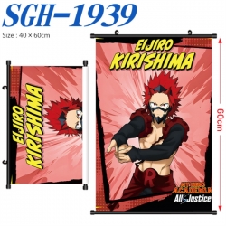 My Hero Academia Anime digital printed pole style hanging picture Wall Scroll 40x60cm