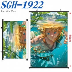 The Legend of Zelda Anime digital printed pole style hanging picture Wall Scroll 40x60cm
