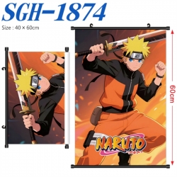 Naruto Anime digital printed pole style hanging picture Wall Scroll 40x60cm