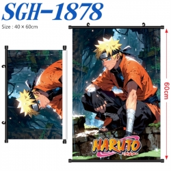 Naruto Anime digital printed pole style hanging picture Wall Scroll 40x60cm