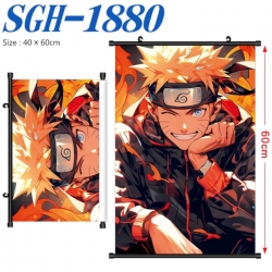 Naruto Anime digital printed pole style hanging picture Wall Scroll 40x60cm