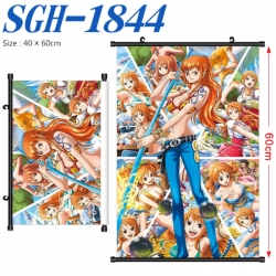 One Piece Anime digital printed pole style hanging picture Wall Scroll 40x60cm