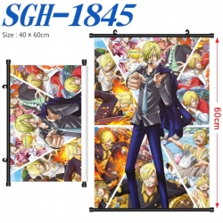 One Piece Anime digital printed pole style hanging picture Wall Scroll 40x60cm