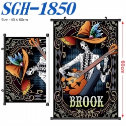 One Piece Anime digital printed pole style hanging picture Wall Scroll 40x60cm