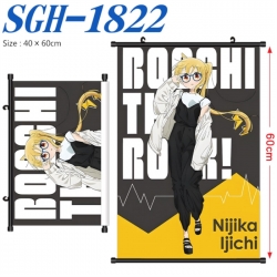 BOCCHI THE ROCK!  Anime digital printed pole style hanging picture Wall Scroll 40x60cm