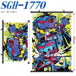 Hazbin Hotel Anime digital printed pole style hanging picture Wall Scroll 40x60cm