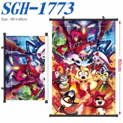 Hazbin Hotel Anime digital printed pole style hanging picture Wall Scroll 40x60cm
