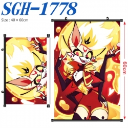 Hazbin Hotel Anime digital printed pole style hanging picture Wall Scroll 40x60cm