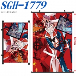 Hazbin Hotel Anime digital printed pole style hanging picture Wall Scroll 40x60cm
