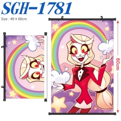 Hazbin Hotel Anime digital printed pole style hanging picture Wall Scroll 40x60cm
