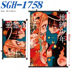 Toilet-bound Hanako-kun Anime digital printed pole style hanging picture Wall Scroll 40x60cm