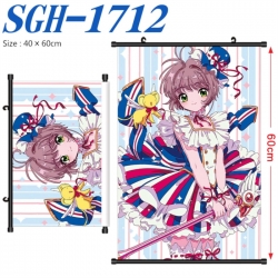 Card Captor Sakura Anime digital printed pole style hanging picture Wall Scroll 40x60cm