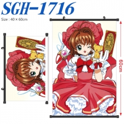 Card Captor Sakura Anime digital printed pole style hanging picture Wall Scroll 40x60cm