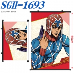 JoJos Bizarre Adventure Anime digital printed pole style hanging picture Wall Scroll 40x60cm