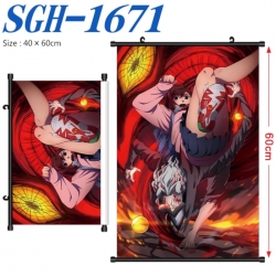 DANDADAN Anime digital printed pole style hanging picture Wall Scroll 40x60cm