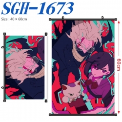 DANDADAN Anime digital printed pole style hanging picture Wall Scroll 40x60cm