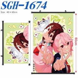 DANDADAN Anime digital printed pole style hanging picture Wall Scroll 40x60cm