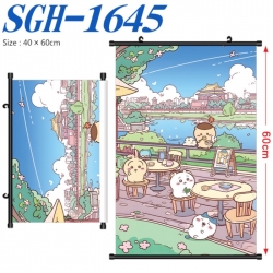 Chiikawa Anime digital printed pole style hanging picture Wall Scroll 40x60cm