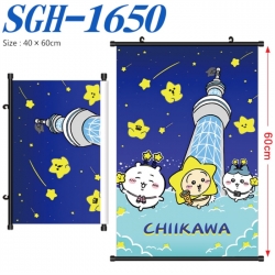 Chiikawa Anime digital printed pole style hanging picture Wall Scroll 40x60cm