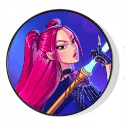 K-Pop Demon Hunters Foldable mobile phone holder airbag lazy bracket price for 10 pcs 