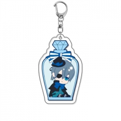 Kuroshitsuji Anime Acrylic Keychain Charm price for 5 pcs