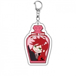 Kuroshitsuji Anime Acrylic Keychain Charm price for 5 pcs