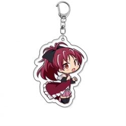 Magical Girl Madoka of the Magus Anime Acrylic Keychain Charm price for 5 pcs