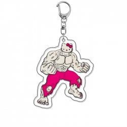 Sanrio Anime Acrylic Keychain Charm price for 5 pcs