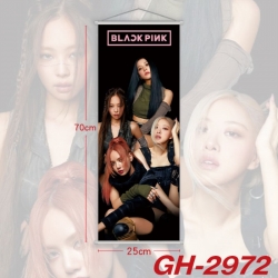 BLACK PINK Plastic Rod Cloth S...