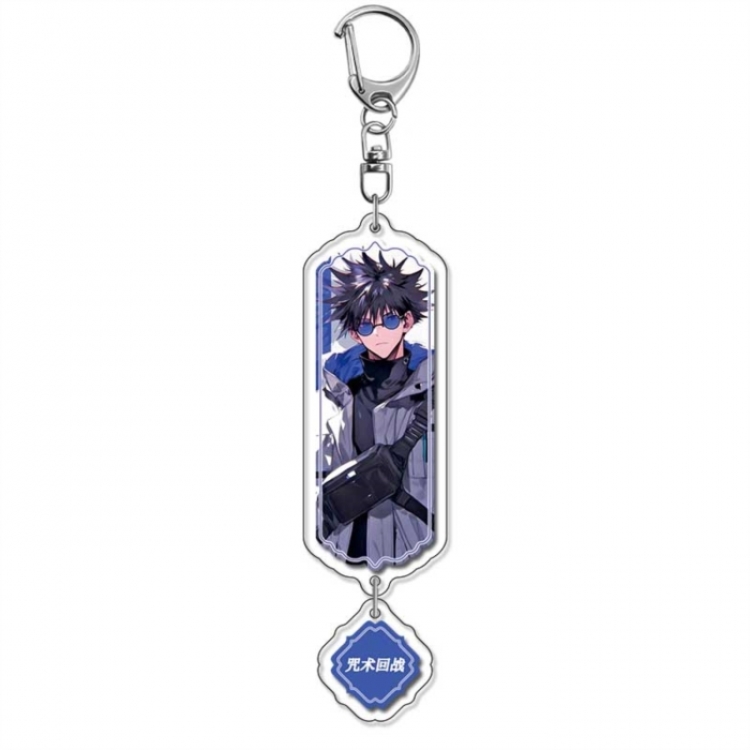 Jujutsu Kaisen Anime peripheral acrylic keychain Long pendant 8.5cm price for 5 pcs
