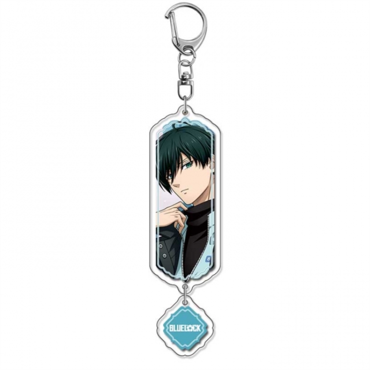 BLUE LOCK  Anime peripheral acrylic keychain Long pendant 8.5cm price for 5 pcs