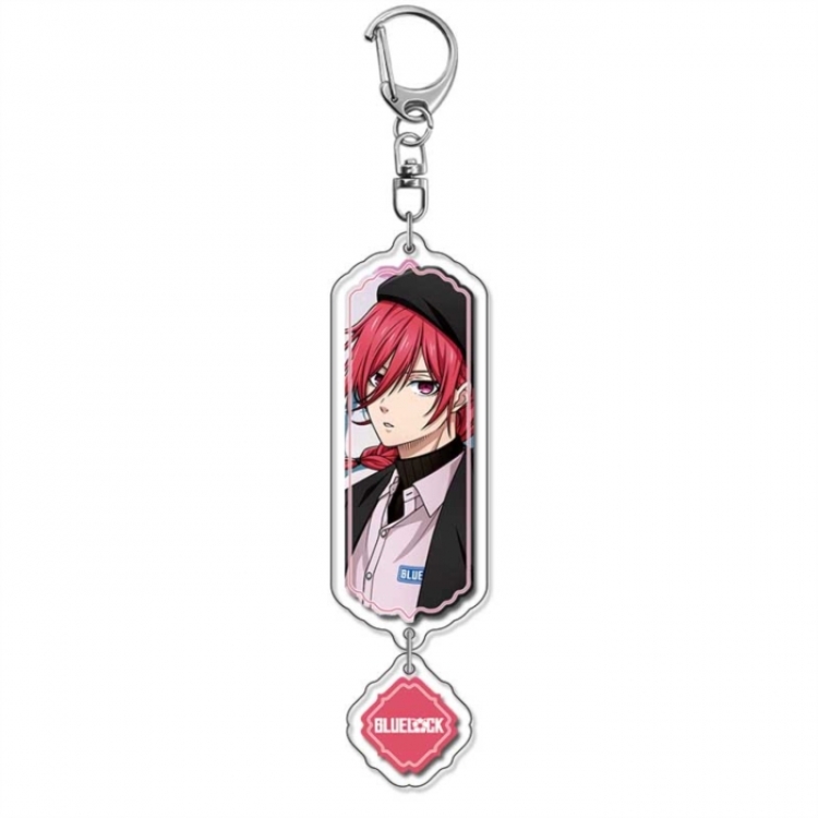 BLUE LOCK  Anime peripheral acrylic keychain Long pendant 8.5cm price for 5 pcs