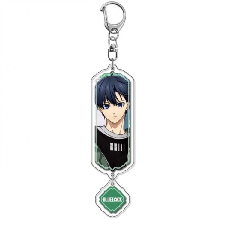 BLUE LOCK  Anime peripheral acrylic keychain Long pendant 8.5cm price for 5 pcs