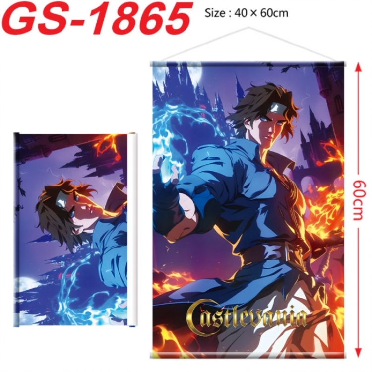CASTLEVANIA Anime digital printing hanging rope hanging Wall Scroll 40x60cm