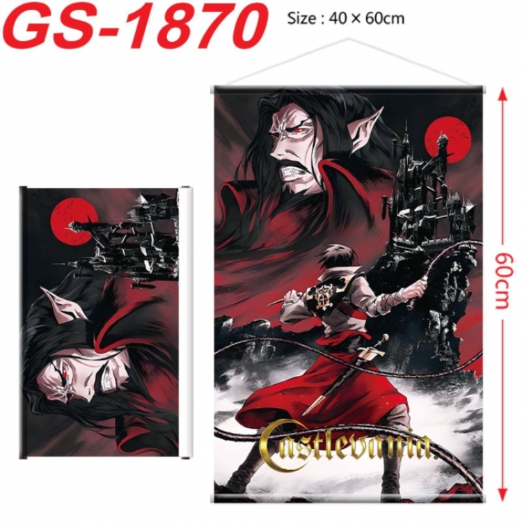 CASTLEVANIA Anime digital printing hanging rope hanging Wall Scroll 40x60cm