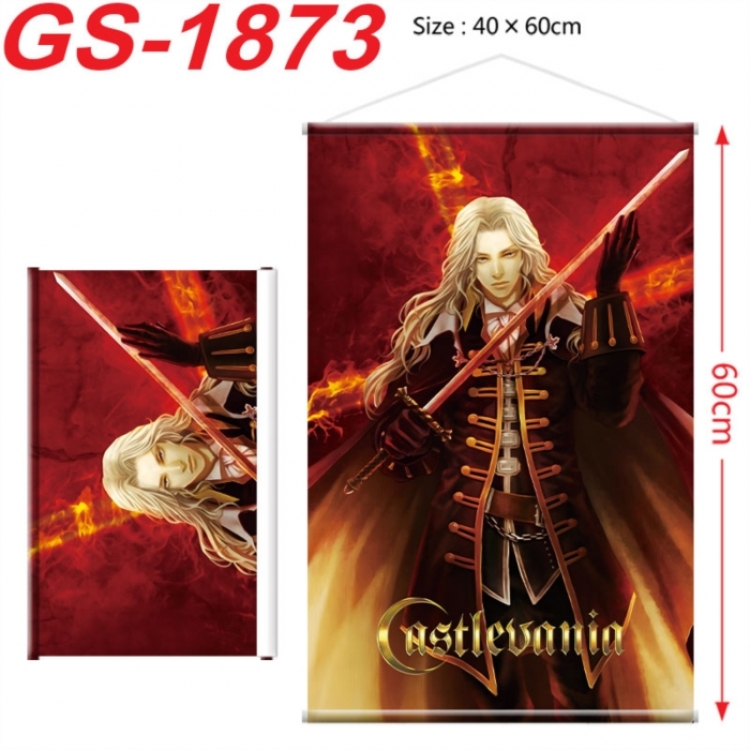 CASTLEVANIA Anime digital printing hanging rope hanging Wall Scroll 40x60cm