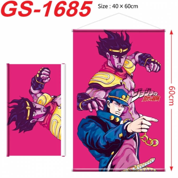 JoJos Bizarre Adventure Anime digital printing hanging rope hanging Wall Scroll 40x60cm