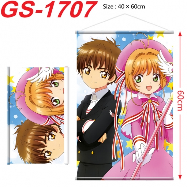 Card Captor Sakura Anime digital printing hanging rope hanging Wall Scroll 40x60cm