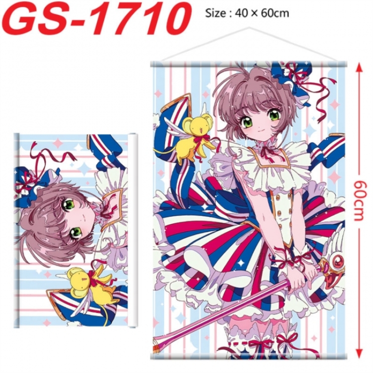 Card Captor Sakura Anime digital printing hanging rope hanging Wall Scroll 40x60cm