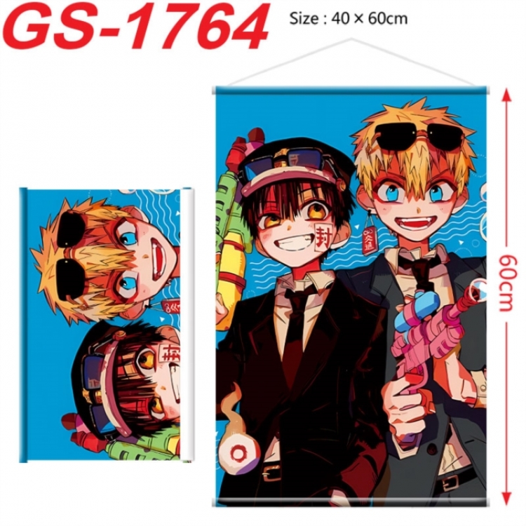 Toilet-bound Hanako-kun Anime digital printing hanging rope hanging Wall Scroll 40x60cm