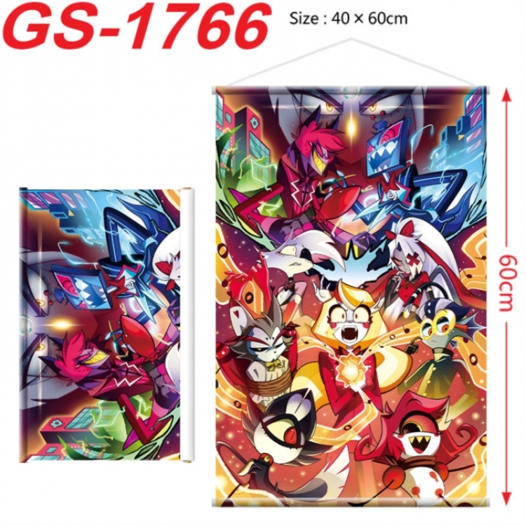 Hazbin Hotel Anime digital printing hanging rope hanging Wall Scroll 40x60cm