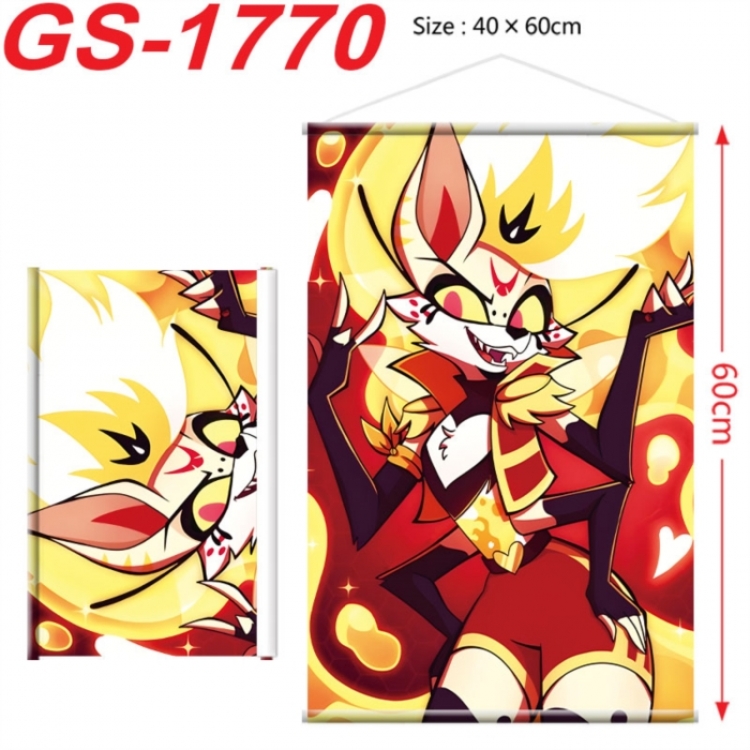 Hazbin Hotel Anime digital printing hanging rope hanging Wall Scroll 40x60cm