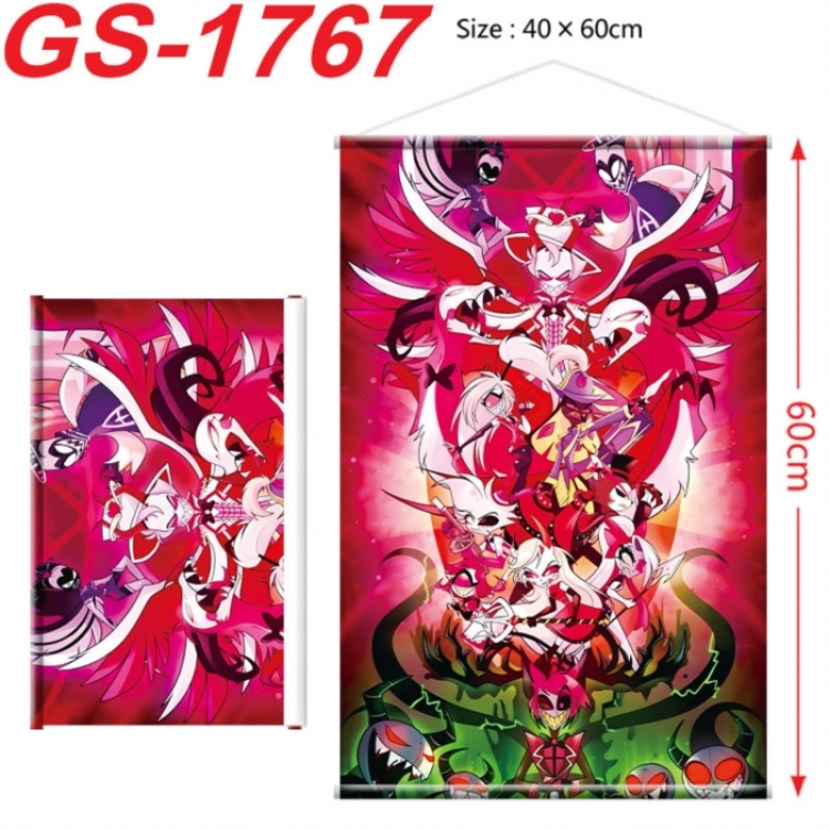 Hazbin Hotel Anime digital printing hanging rope hanging Wall Scroll 40x60cm