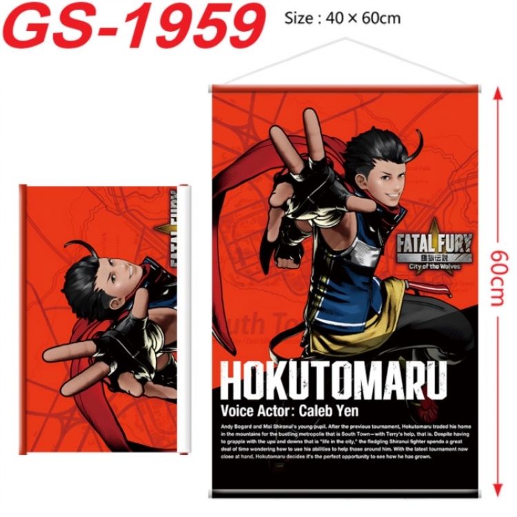 City of the Wolves Anime digital printing hanging rope hanging Wall Scroll 40x60cm