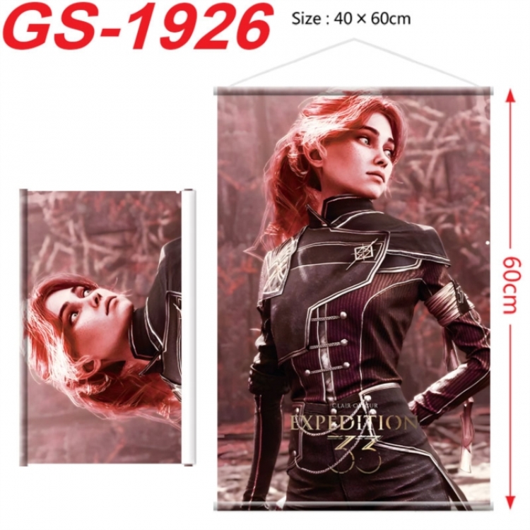 Clair Obscur: Expedition 33 Anime digital printing hanging rope hanging Wall Scroll 40x60cm