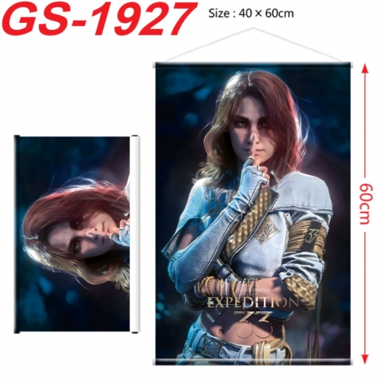 Clair Obscur: Expedition 33 Anime digital printing hanging rope hanging Wall Scroll 40x60cm