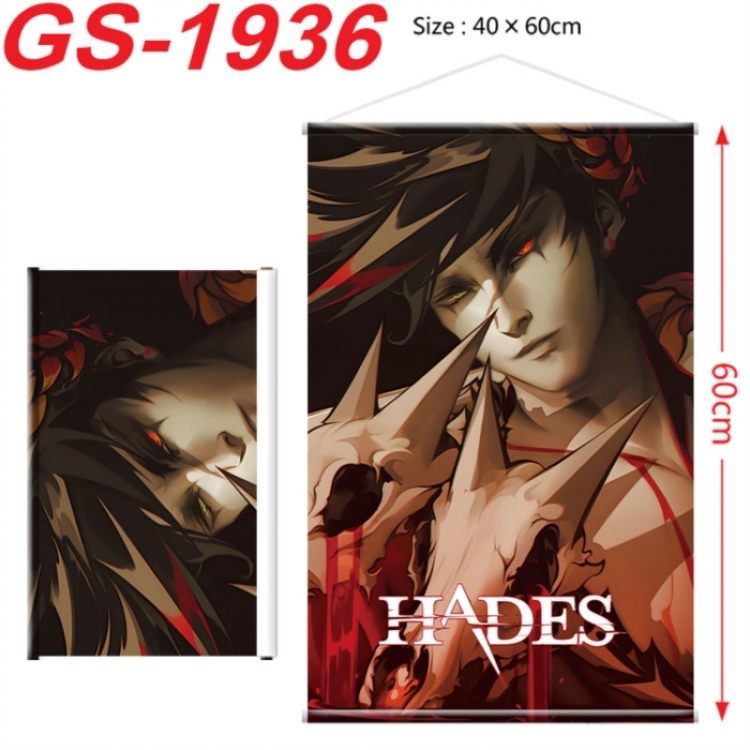 Hades Anime digital printing hanging rope hanging Wall Scroll 40x60cm