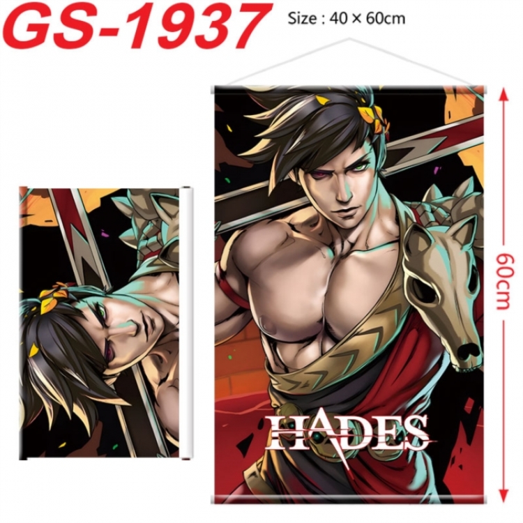 Hades Anime digital printing hanging rope hanging Wall Scroll 40x60cm